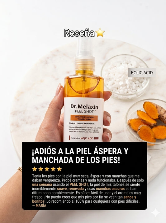 ✅ OFERTA ESPECIAL, PRODUCTO 100% EFECTIVO" | Dr. Melaxin Peel Shot Spray Exfoliante Corporal